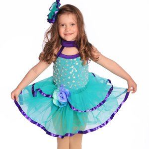NEW Weissman 3 in 1 Adorable Dance Costumes - 2  Available - Xra Small Child